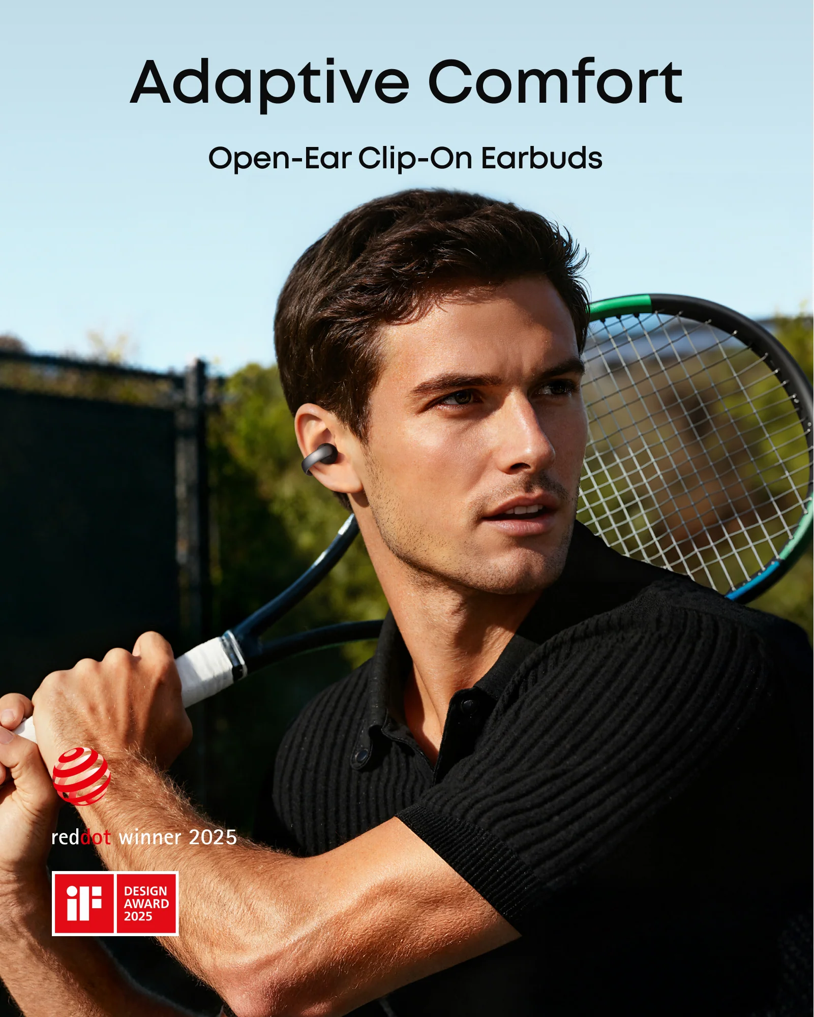 AeroClip |  Open-Ear Clip-On Earbuds with Adaptive Comfort - Image 2