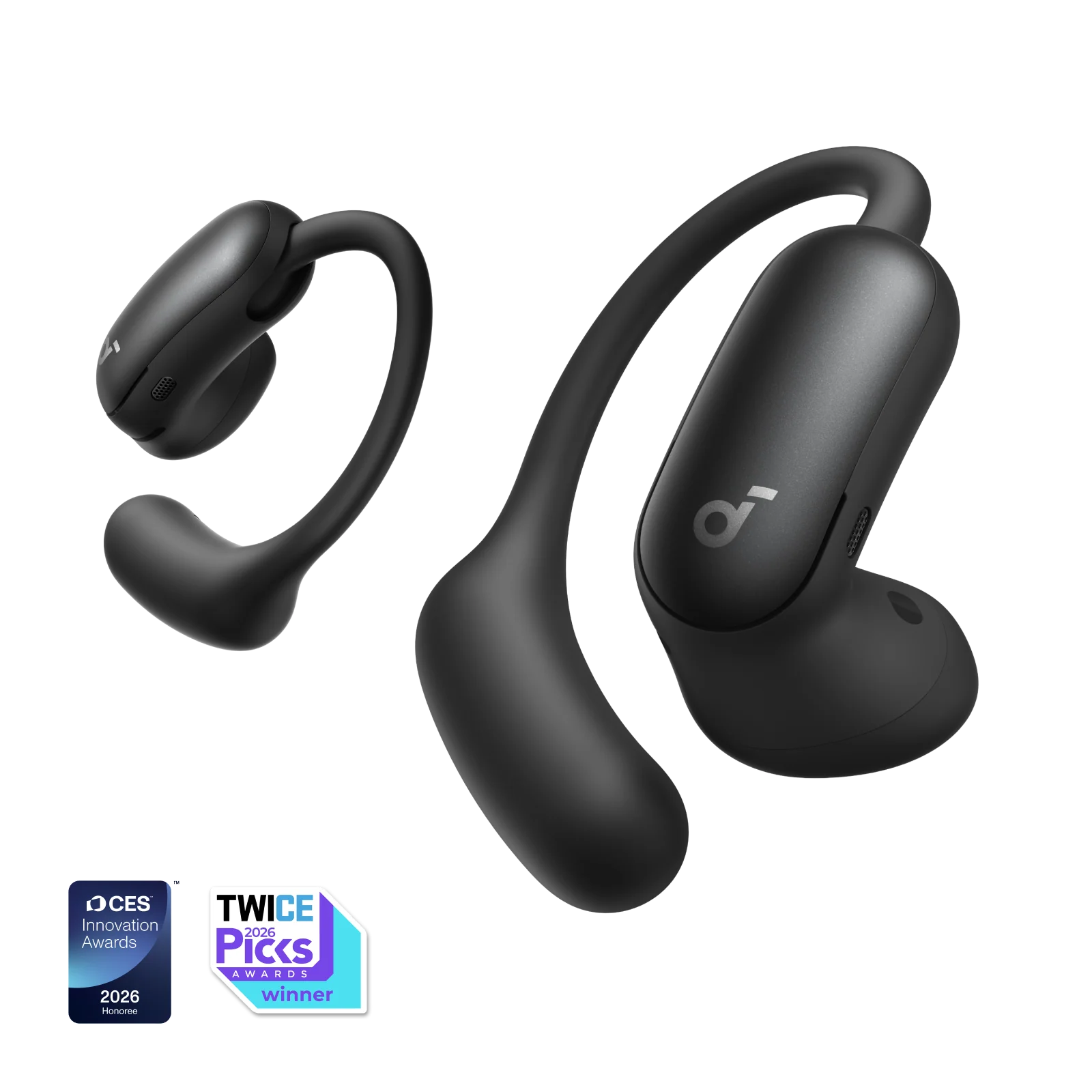 AeroFit 2 Pro|Dual-Form Earbuds with Open-Ear and Active Noise Cancellation Form